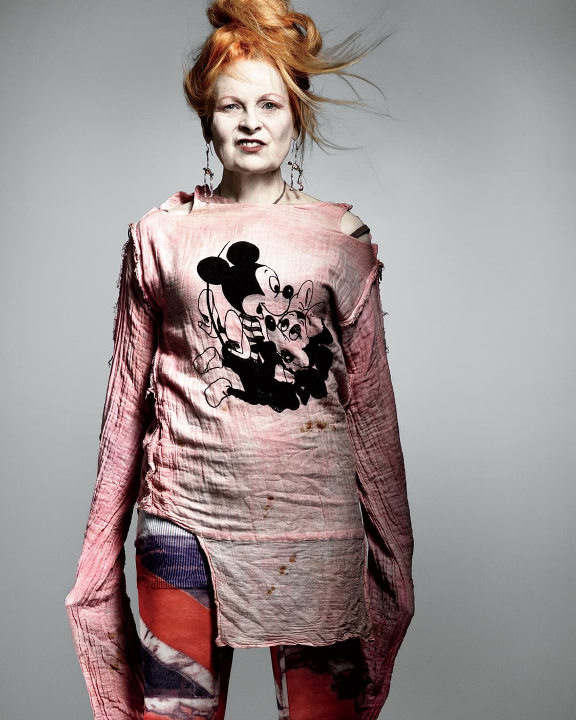 미키 마우스 섹스 티셔츠 - 비비안 웨스트우드 상품이미지3