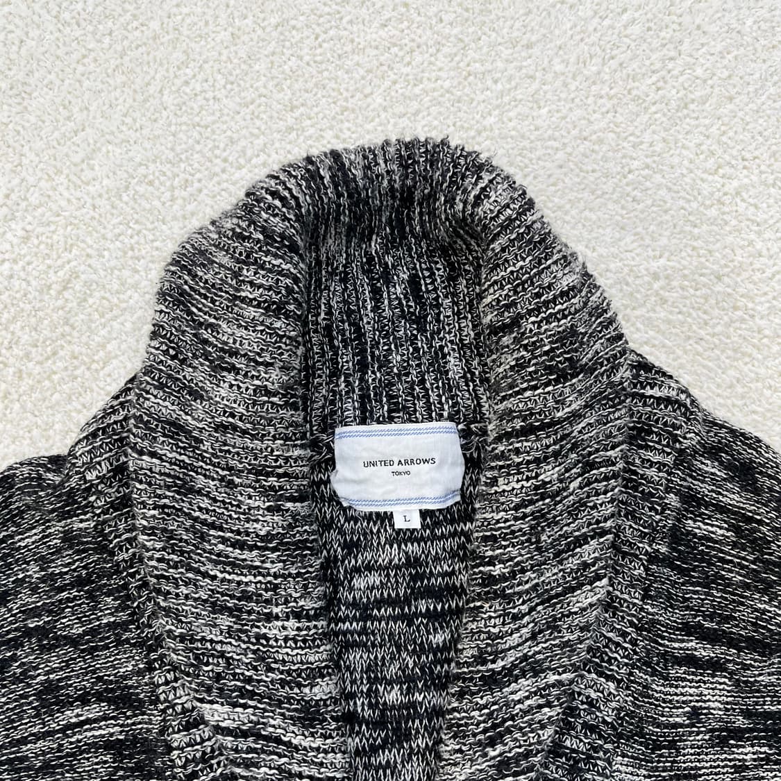 L 유나이티드애로우즈 보카시 니트 가디건 0304M 상품이미지2
