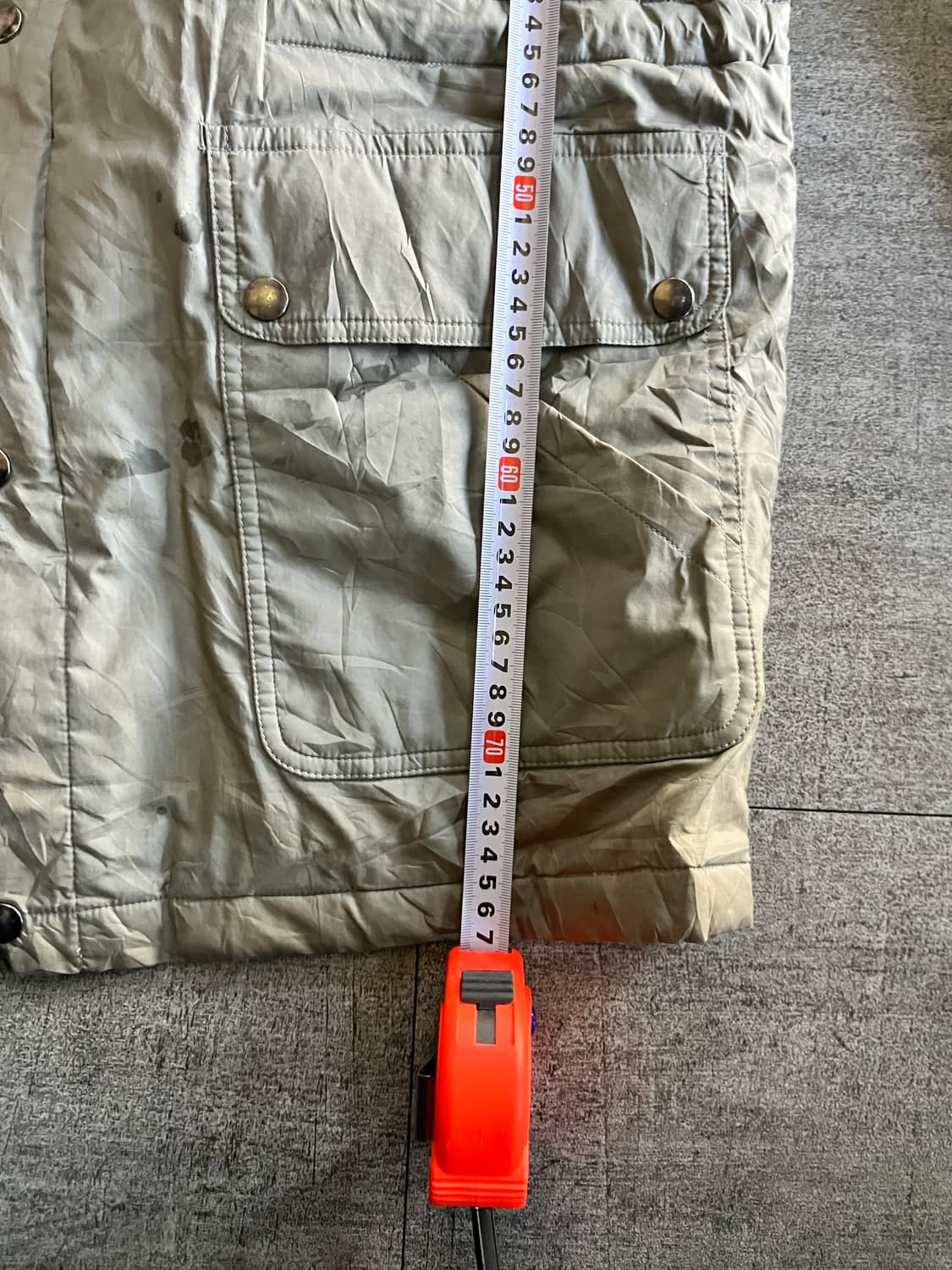 일본빈티지 올드스쿨아메카지 사파리 후드야상파카자켓 상품이미지4