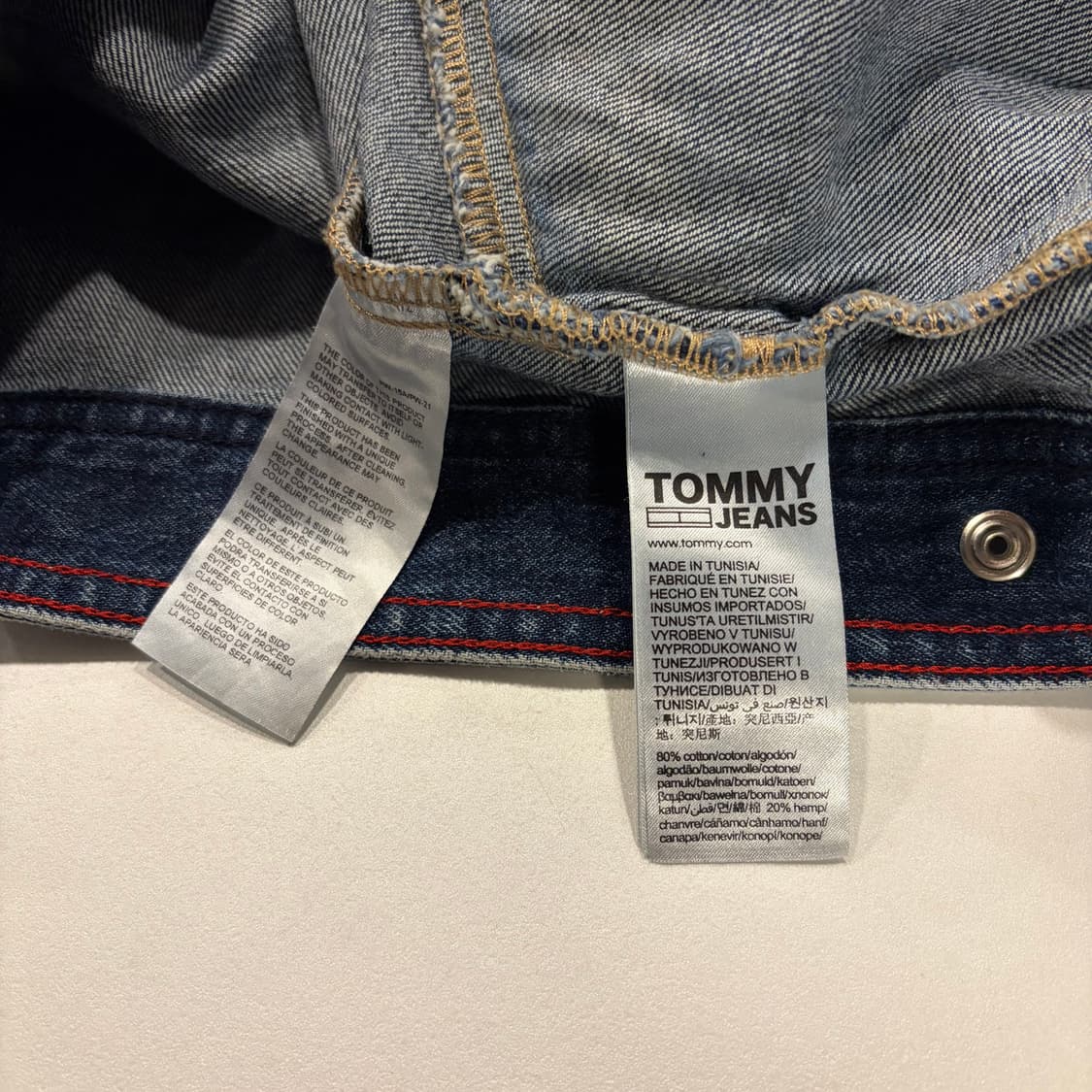 [M] 타미진스 데님 트러커 자켓 청자켓 C989 상품이미지7