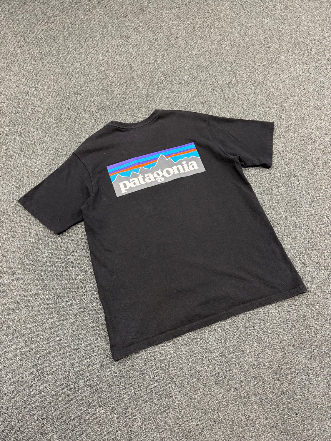 S) 파타고니아 빈티지 베이직 후면 프린팅 반팔 티셔츠 상품이미지4