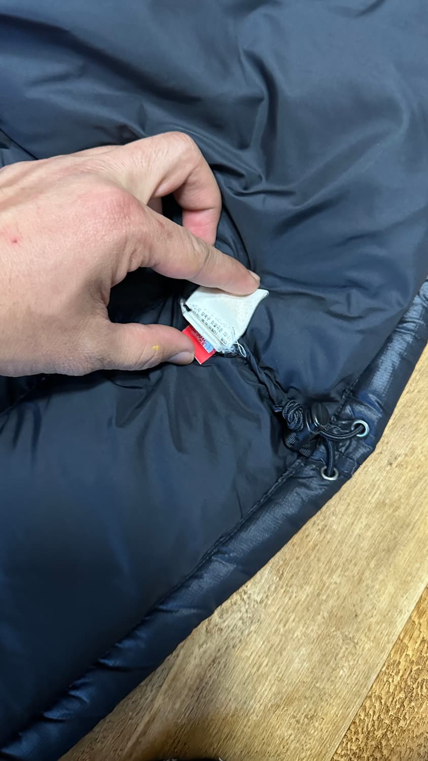 (급처) 노스페이스 눕시 700 패딩 블랙 상품이미지7