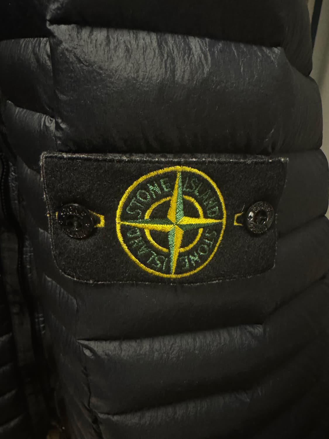 스톤아일랜드 룸우븐 경량 패딩 네이비 상품이미지5