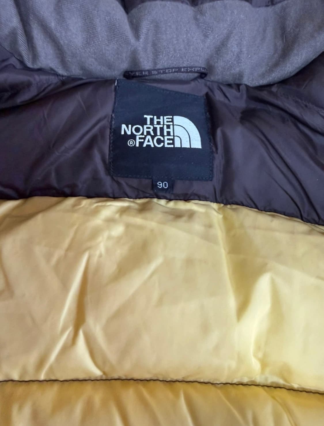 노스페이스 브라운 패딩 상품이미지2