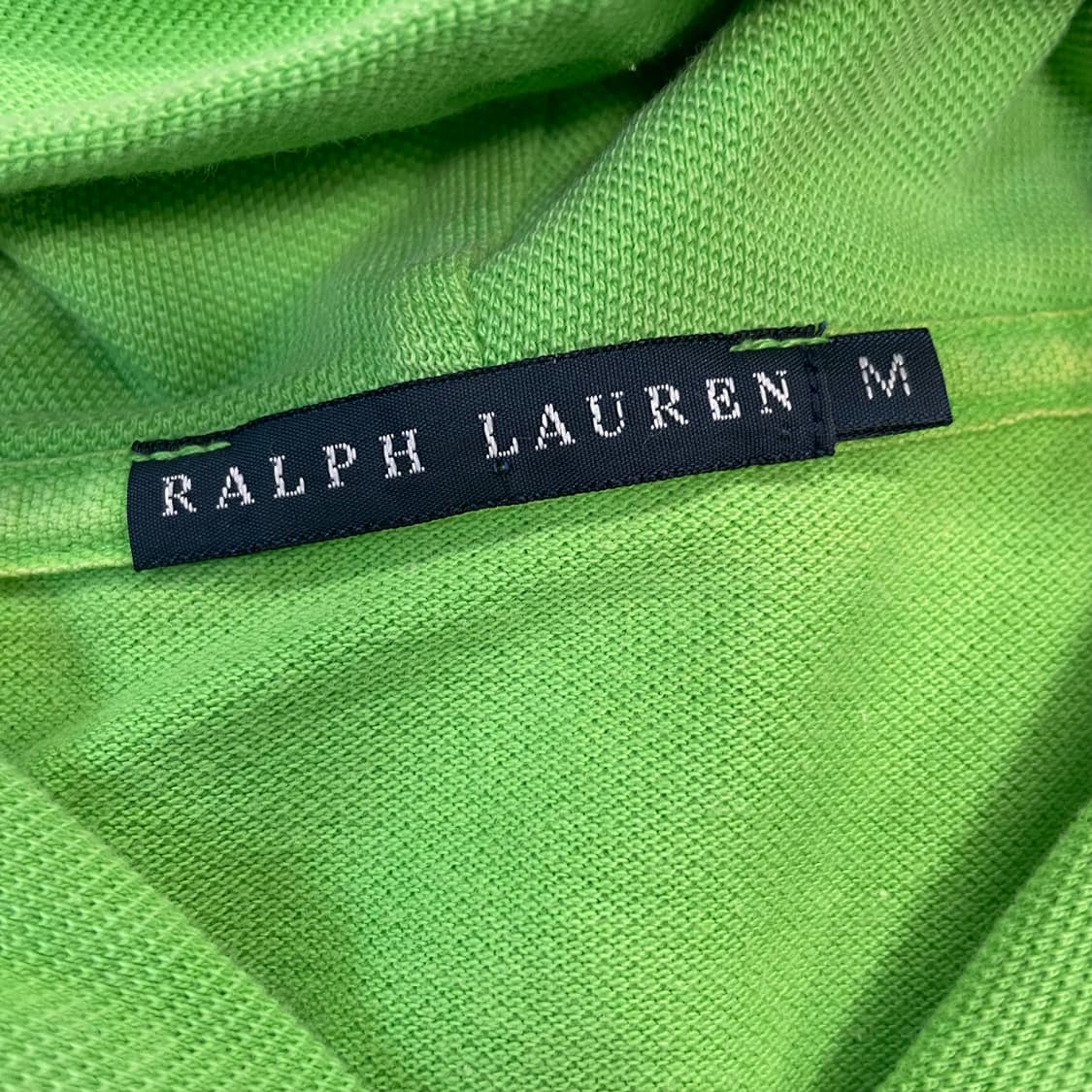 폴로 랄프로렌 포니 로고 후드집업 그린 상품이미지4