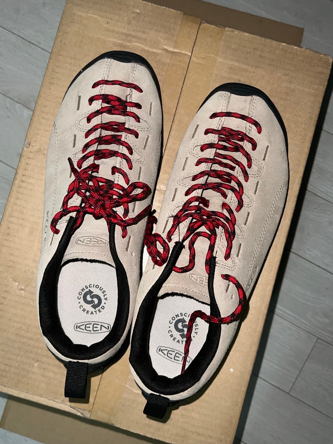 Keen 제스퍼 스웨이드 밀크 상품이미지3