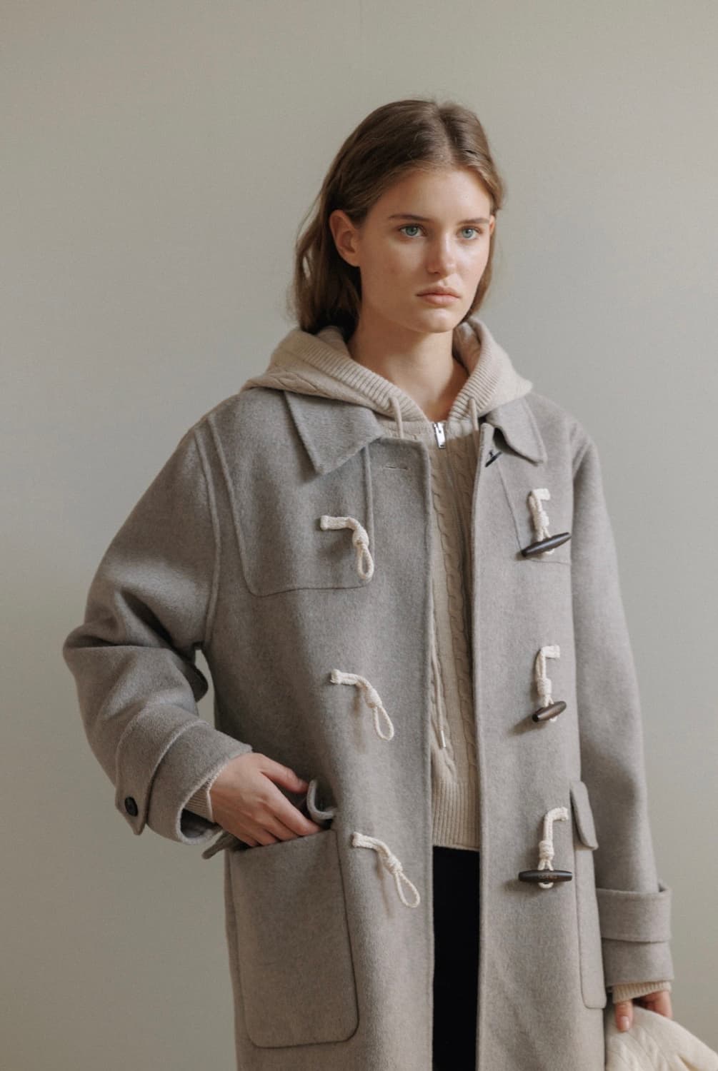 유라고 핸드메이드코트 떡볶이코트 상품이미지1