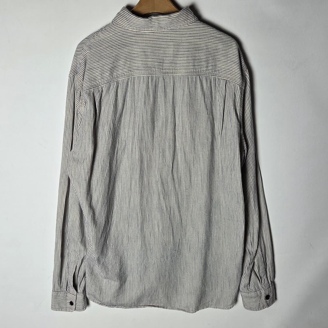 [POLO] 데님앤서플라이 스트라이프 포켓 워크셔츠 상품이미지2