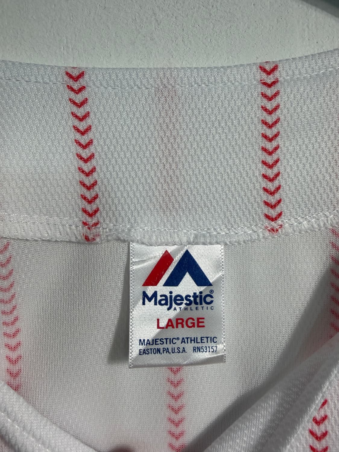 Majestic 소프트뱅크 호크스 후쿠오카 베이스볼져지 L 상품이미지8