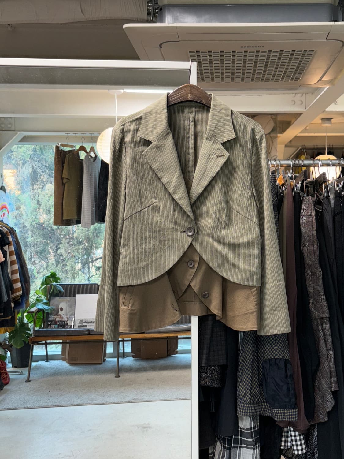 Grand success 레이어드 나일론 자켓 상품이미지1