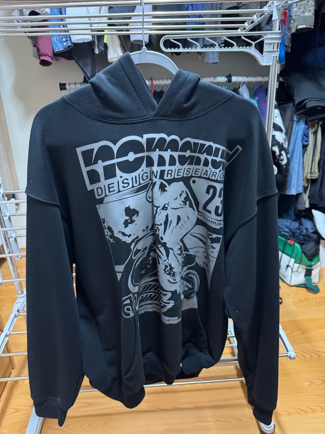 노메뉴얼 후드티 xl 상품이미지1