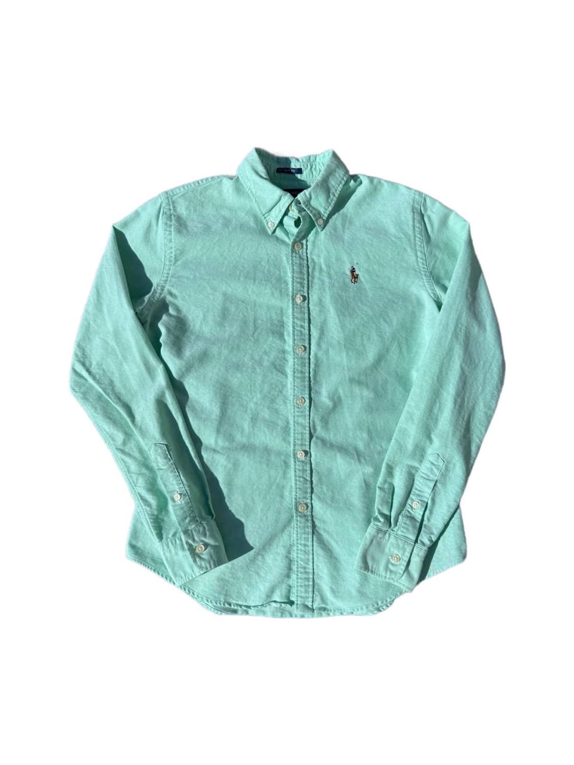 PRL button down solid shirts green 상품이미지1