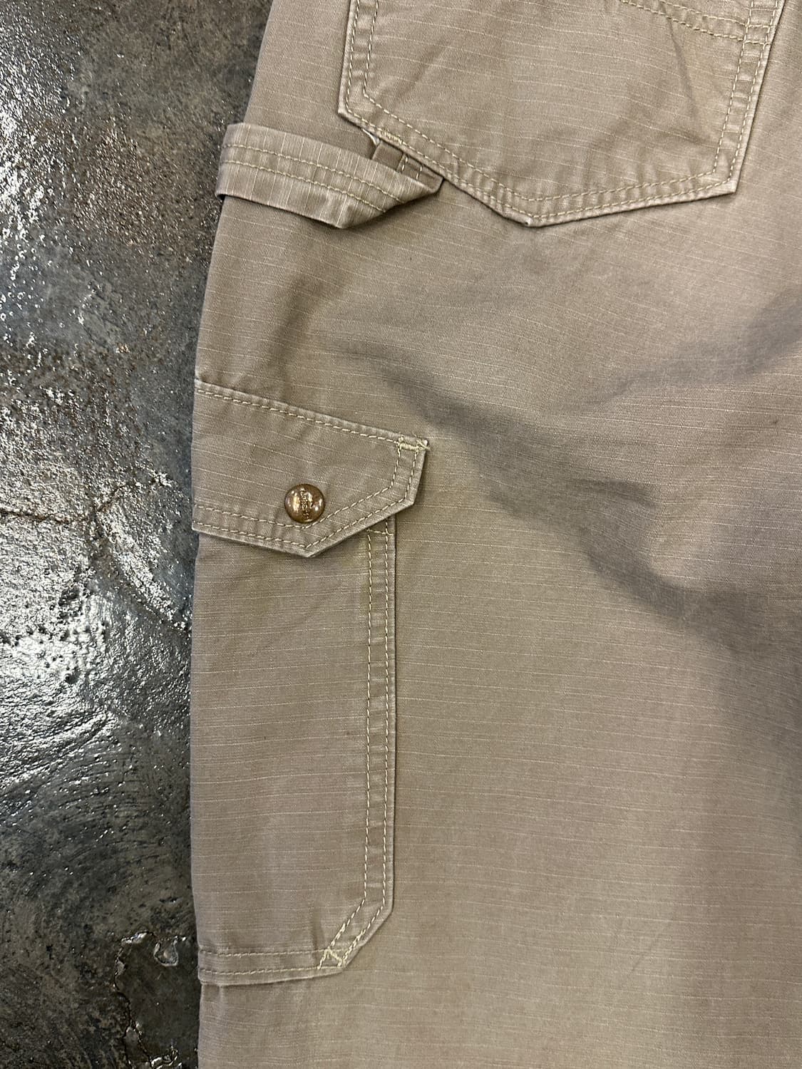 칼하트 릴렉스핏 더블니 카펜터 워크팬츠 36x30 상품이미지7