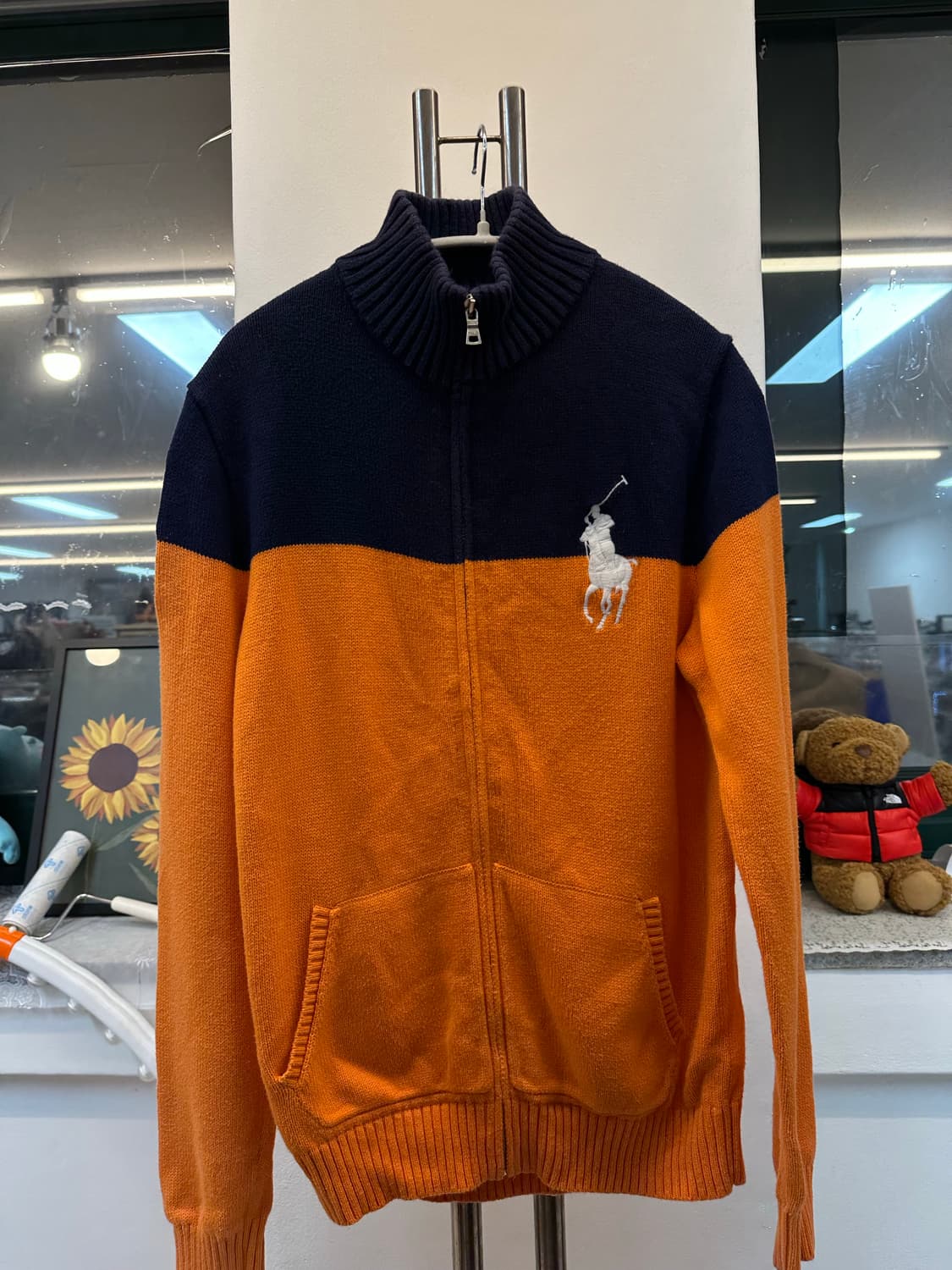폴로 랄프로렌 니트 집업 xl 상품이미지1