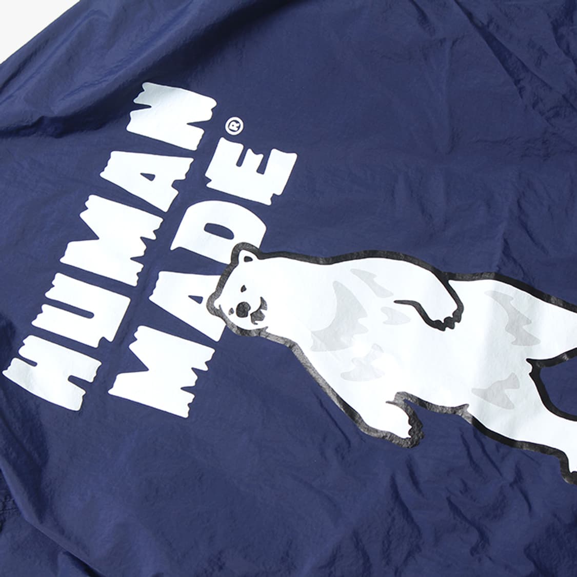  HUMAN MADE "Navy Coach Jacket" 상품이미지3