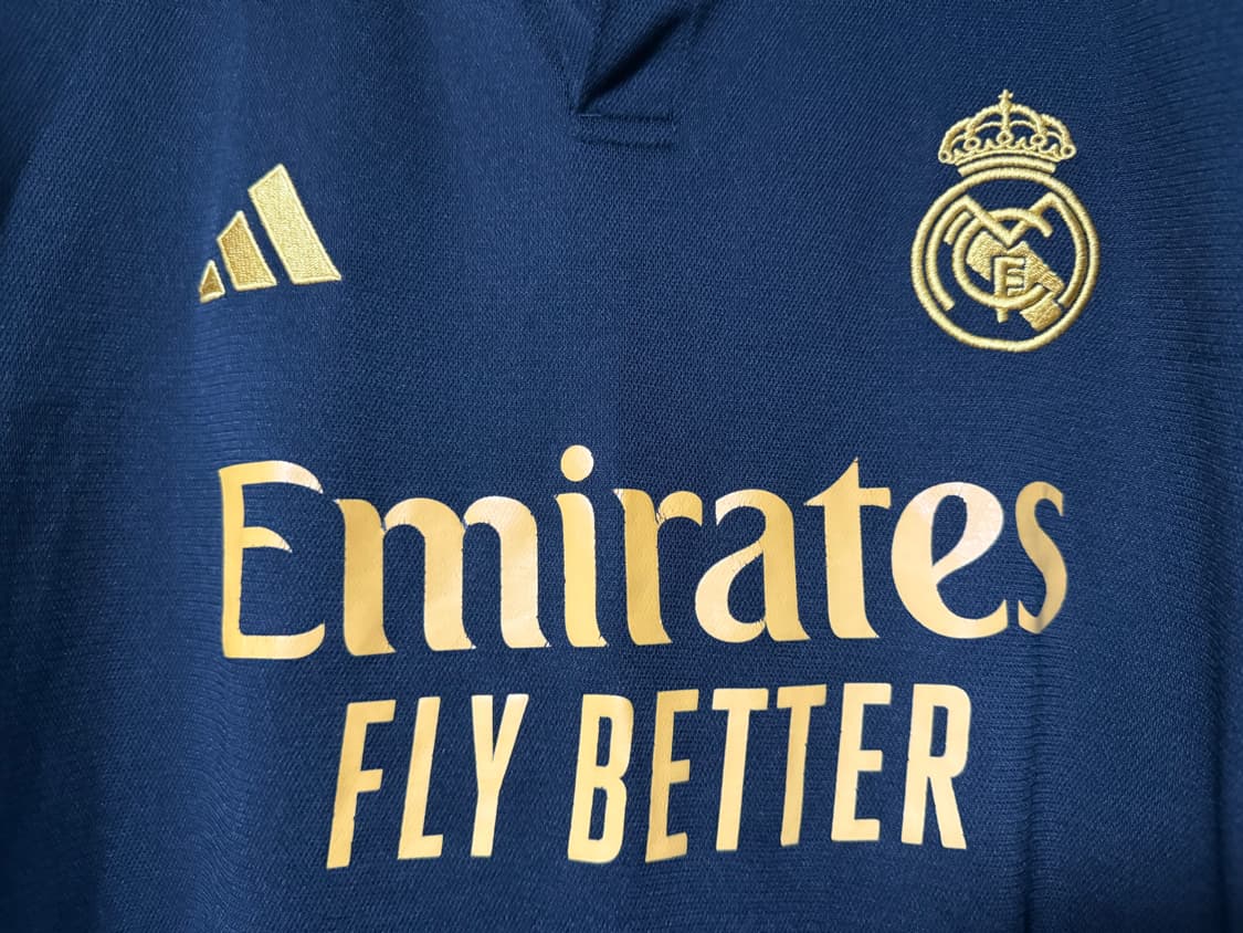 아디다스 레알 마드리드 2023/24 3rd 저지 블랙 - KR 4XL 상품이미지3