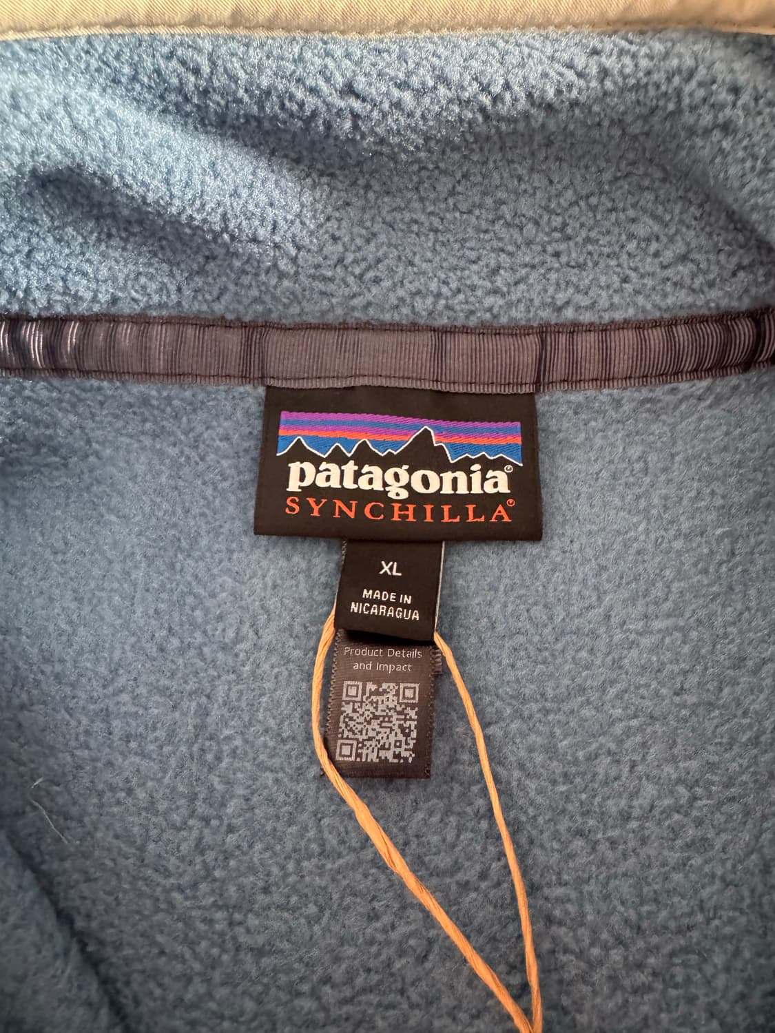 [XL] 파타고니아 신칠라 스틸블루 미착용 신품 상품이미지3