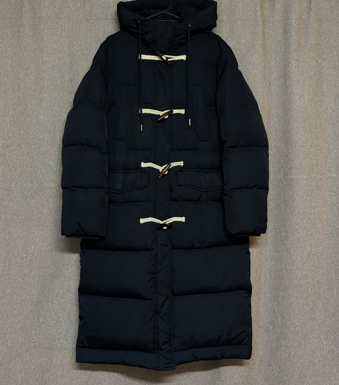 LAP 떡볶이 롱패딩 네이비 S 상품이미지1