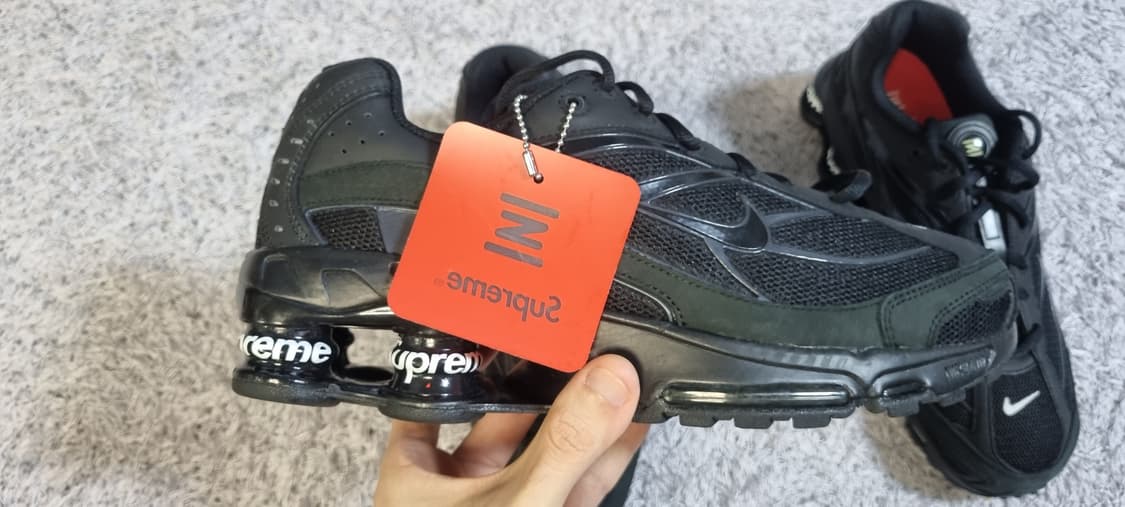 나이키 슈프림 샥스 라이드 sp 2 블랙 270 상품이미지5