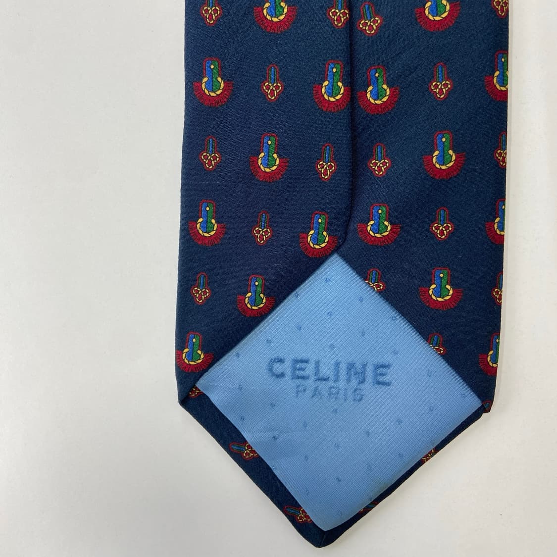 셀린느(CELINE) 심플로고 정품 명품 넥타이 상품이미지7