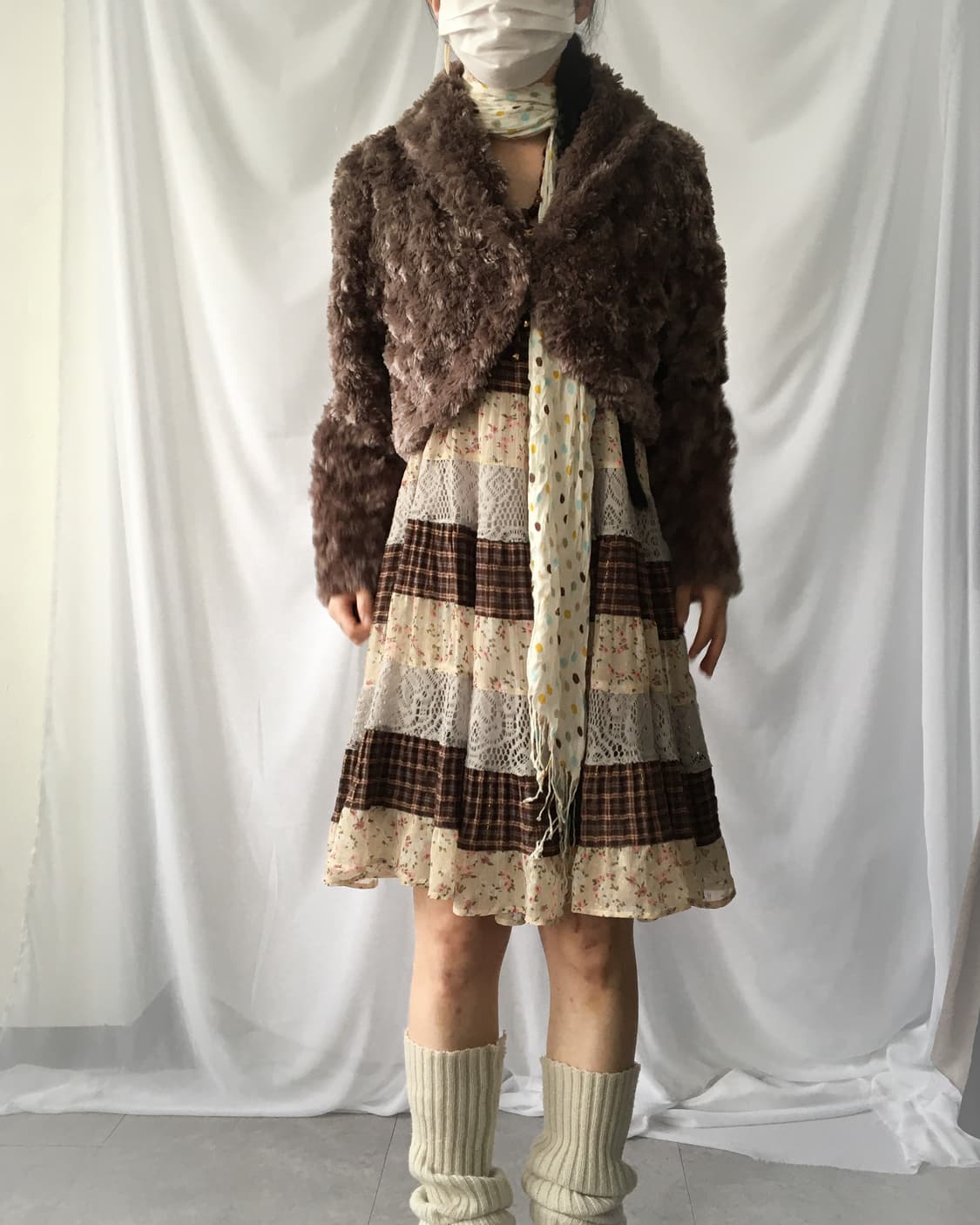 Fake fur jacket 상품이미지1