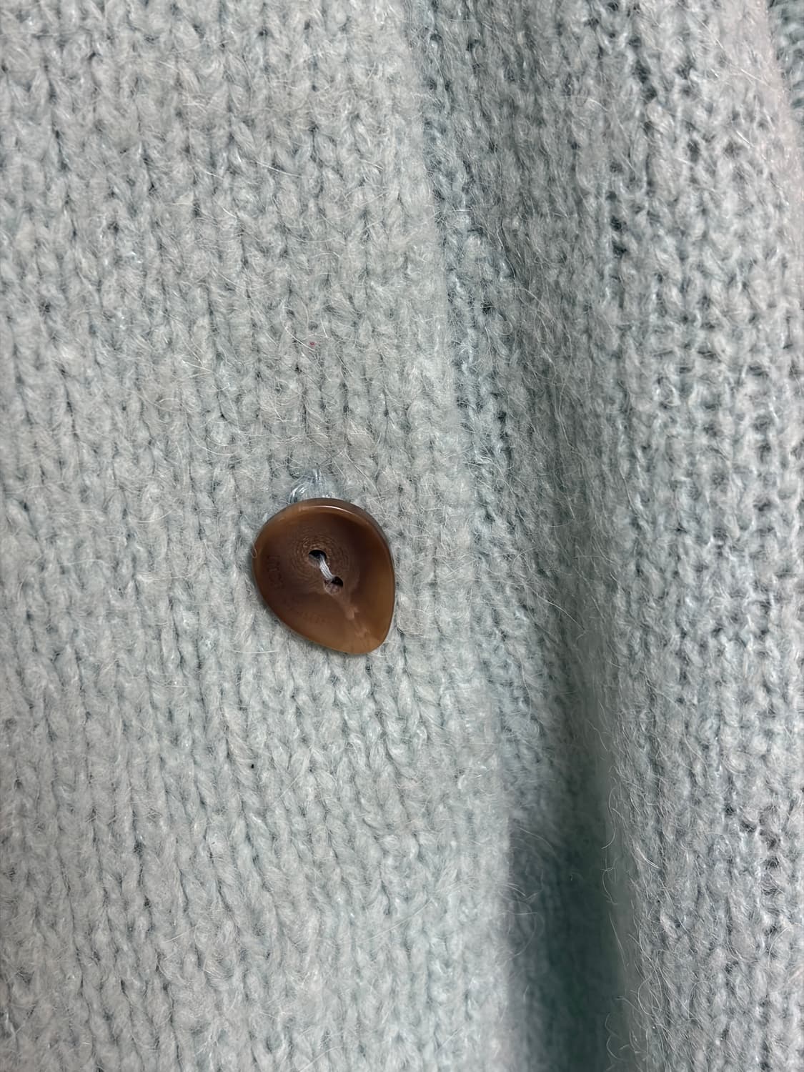 민트 사이드단추 니트가디건 상품이미지3