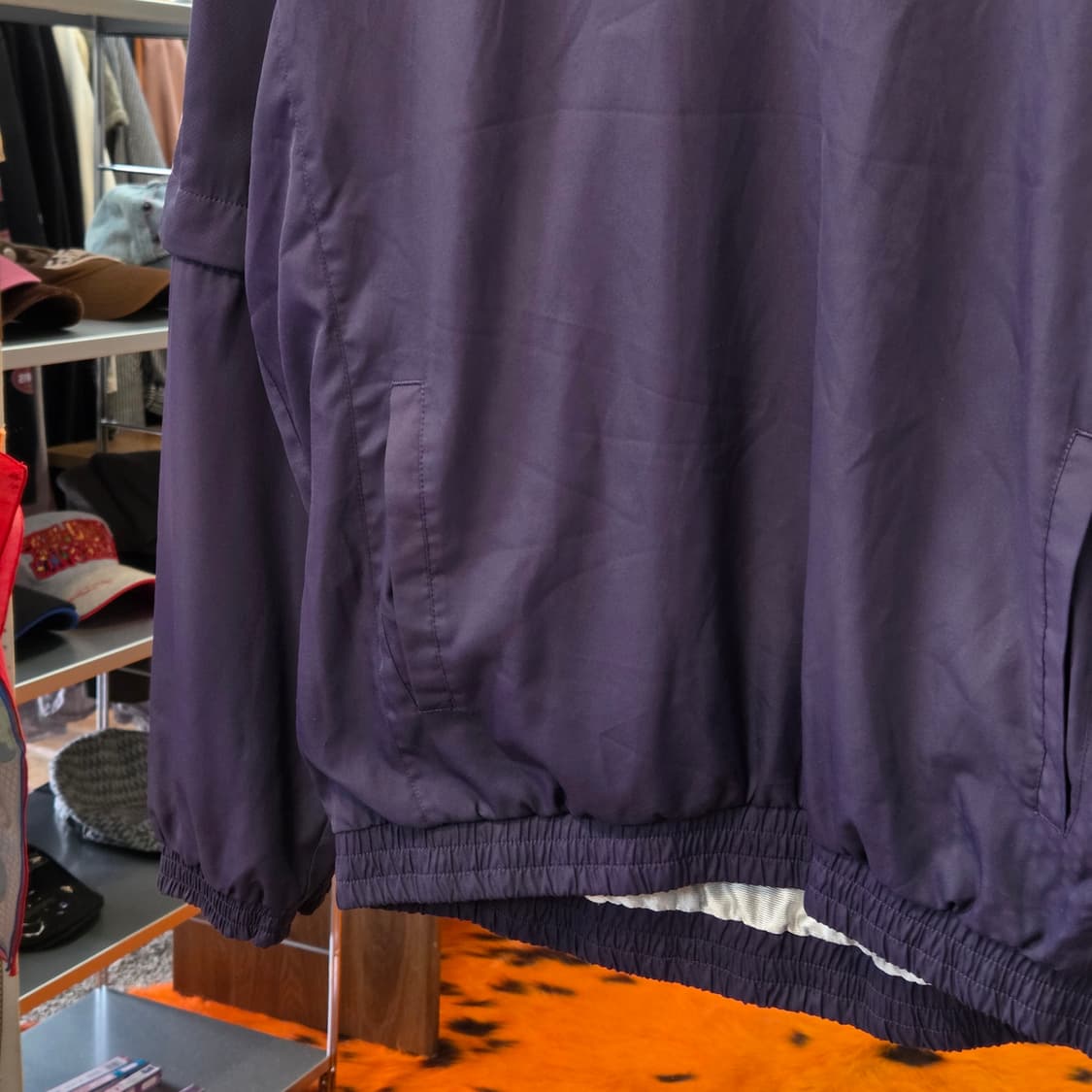 아디다스 재팬 퍼플 투웨이 웜업 상품이미지5