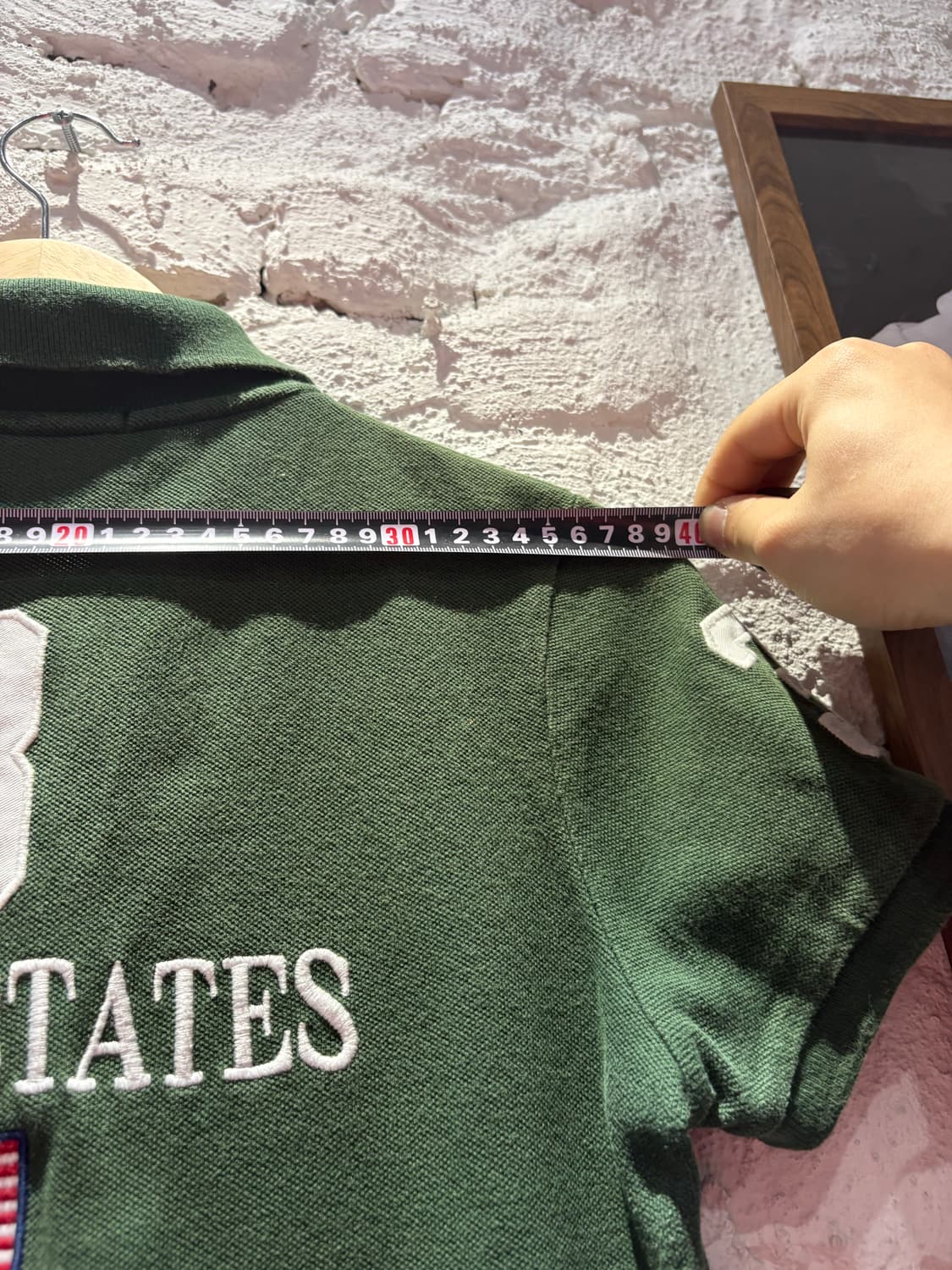 폴로 빅포니 USA 성조기 카라반팔티셔츠 상품이미지10