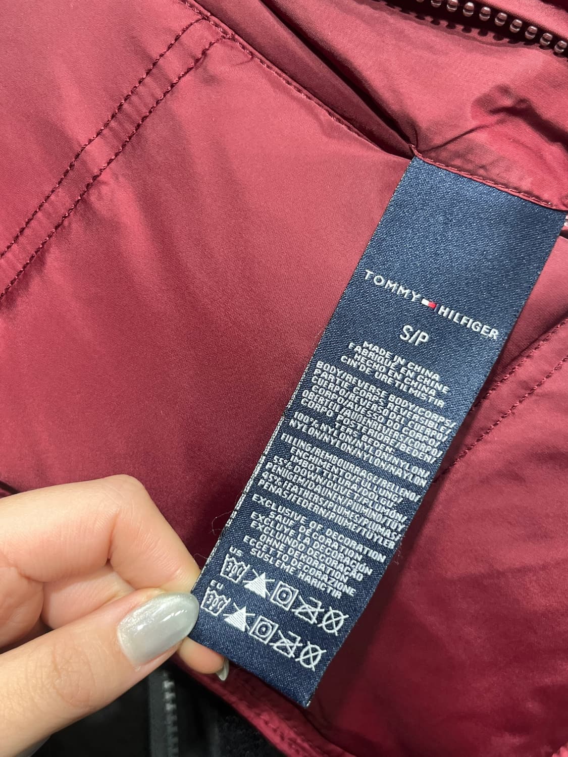 타미힐피거 리버시블 다운패딩 상품이미지8