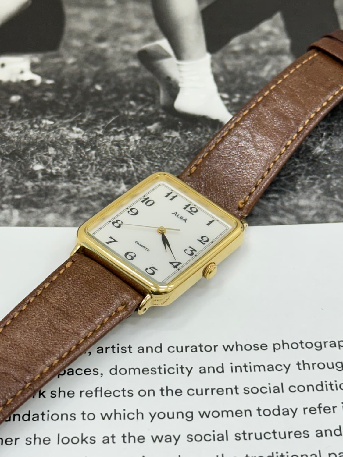 세이코 알바 seiko alba 탱크 쿼츠 시계 상품이미지7