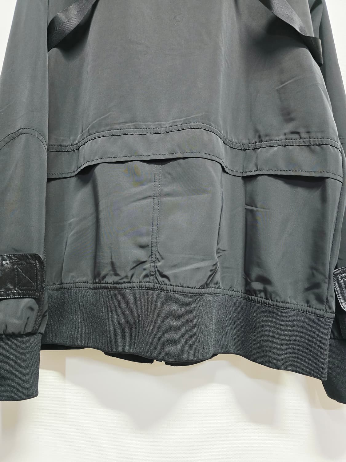 codes combine 하이커 블랙 바람막이 자켓 상품이미지6