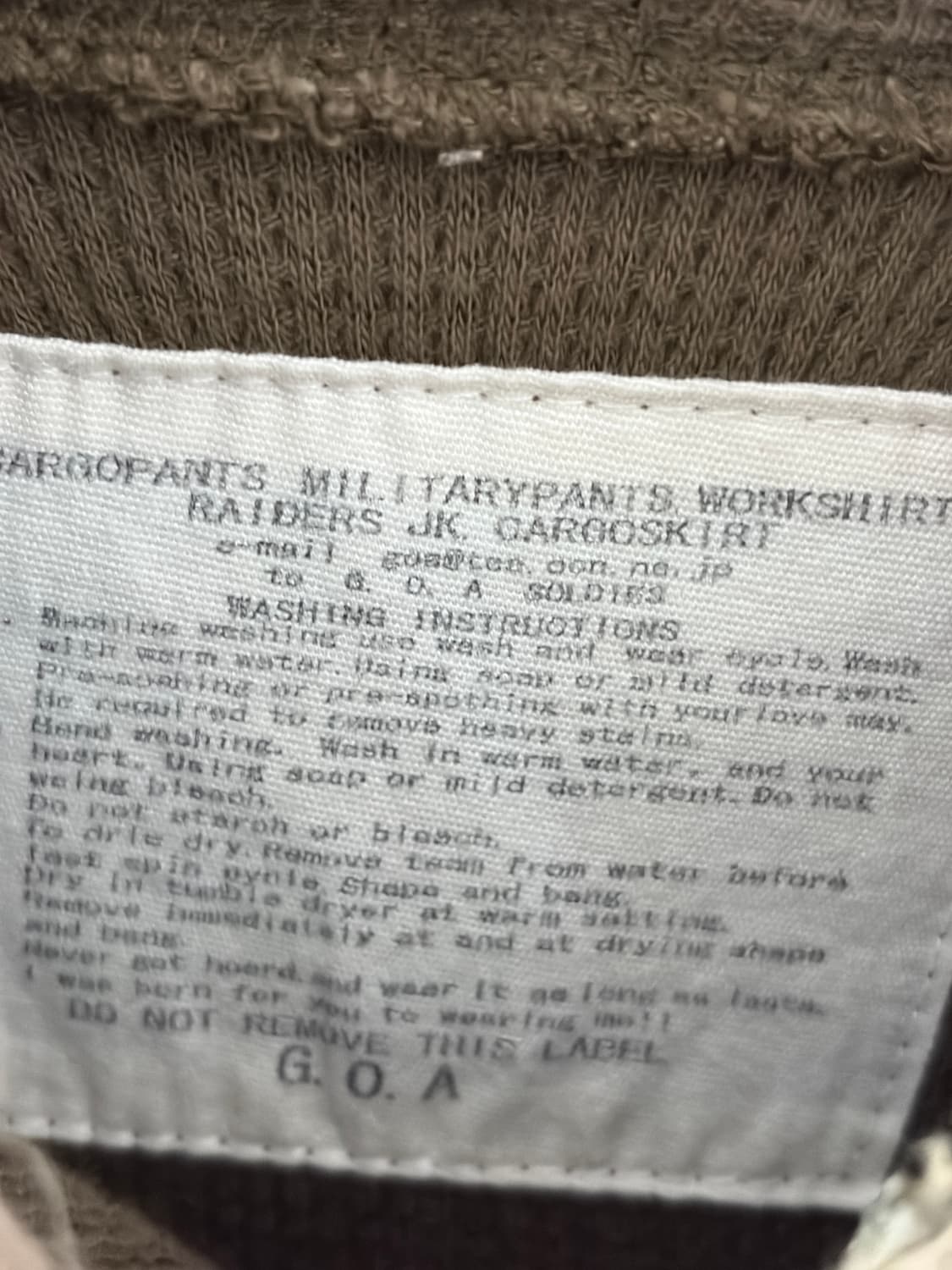 G.O.A 2way zipper hood zip up 상품이미지6