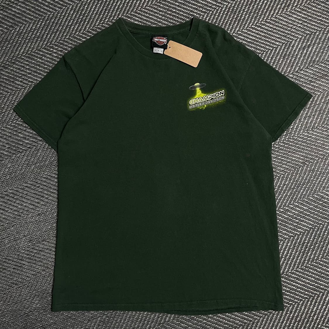 할리데이비슨 USA 오리지널 로스웰 뉴멕시코 반팔 셔츠 o 5186 상품이미지2