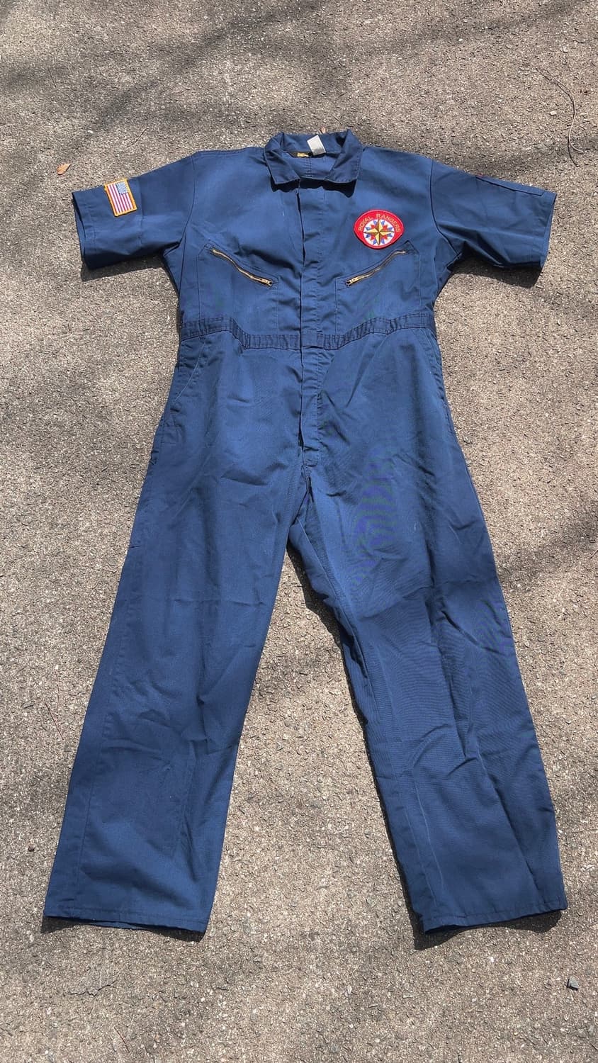 [90s USA vintage] Big smith 커버롤 blue XL 상품이미지2