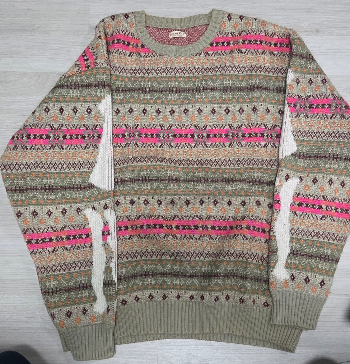 캐피탈 페어아일 니트 상품이미지1