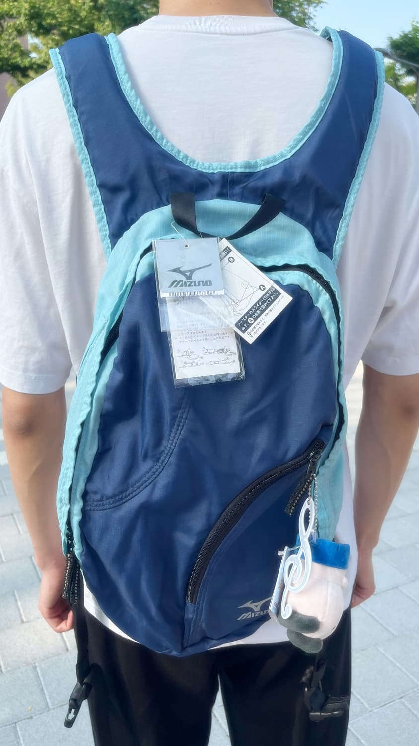 미즈노 네이비 민트 백팩 💤 상품이미지2