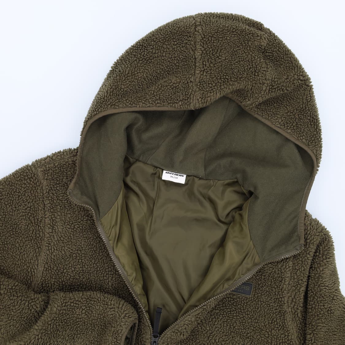 [2XL] 스케쳐스 뽀글이 플리스 후드자켓 1210H1 상품이미지4