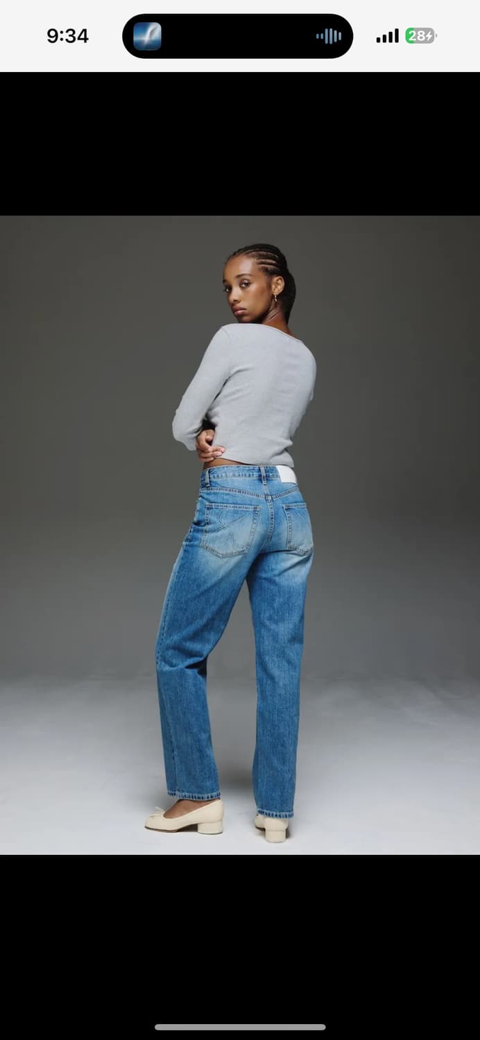 (상태좋음) 글로니 제인진 블루 L 상품이미지1