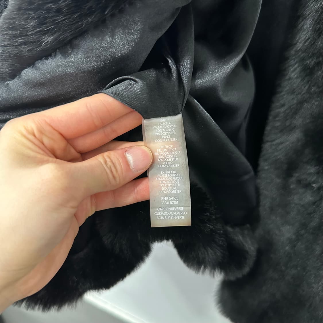 캘빈클라인 퍼 자켓 상품이미지3