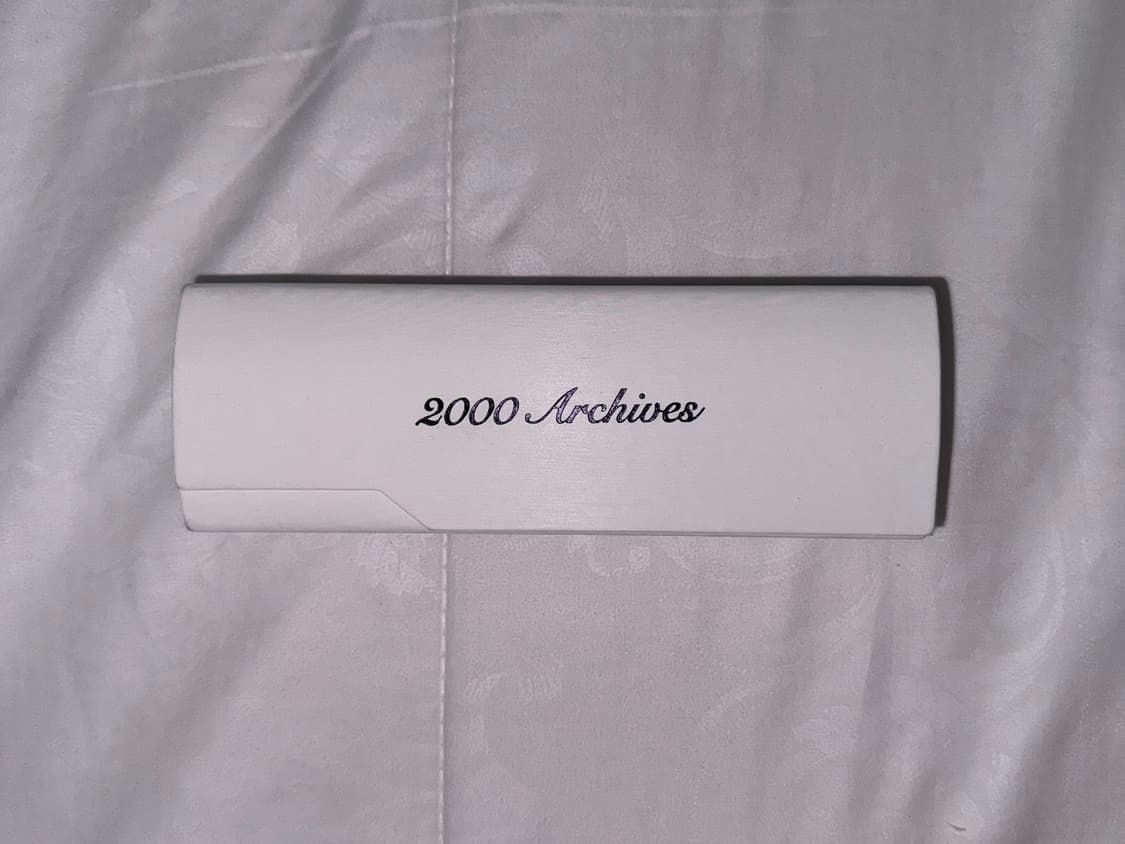 2000아카이브 안경 THAT GLASSES 02 블랙 상품이미지3