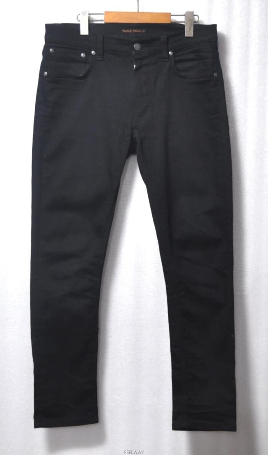 누디진/남성슬림스키니블랙진(허리32) 상품이미지1