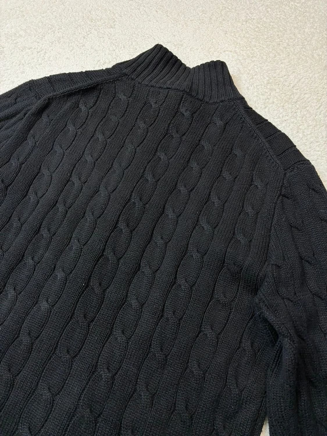 폴로 랄프로렌 아이코닉 케이블 니트 지퍼 스웨터 PN5858 상품이미지6