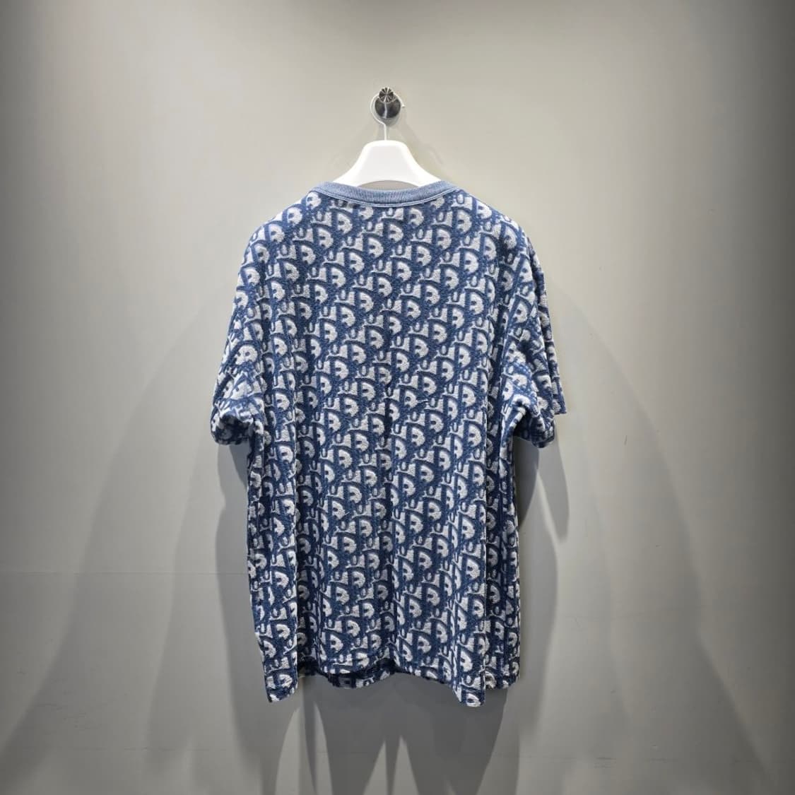 [중고/정품] 디올 테리 반팔 티셔츠 네이비 XL 상품이미지2