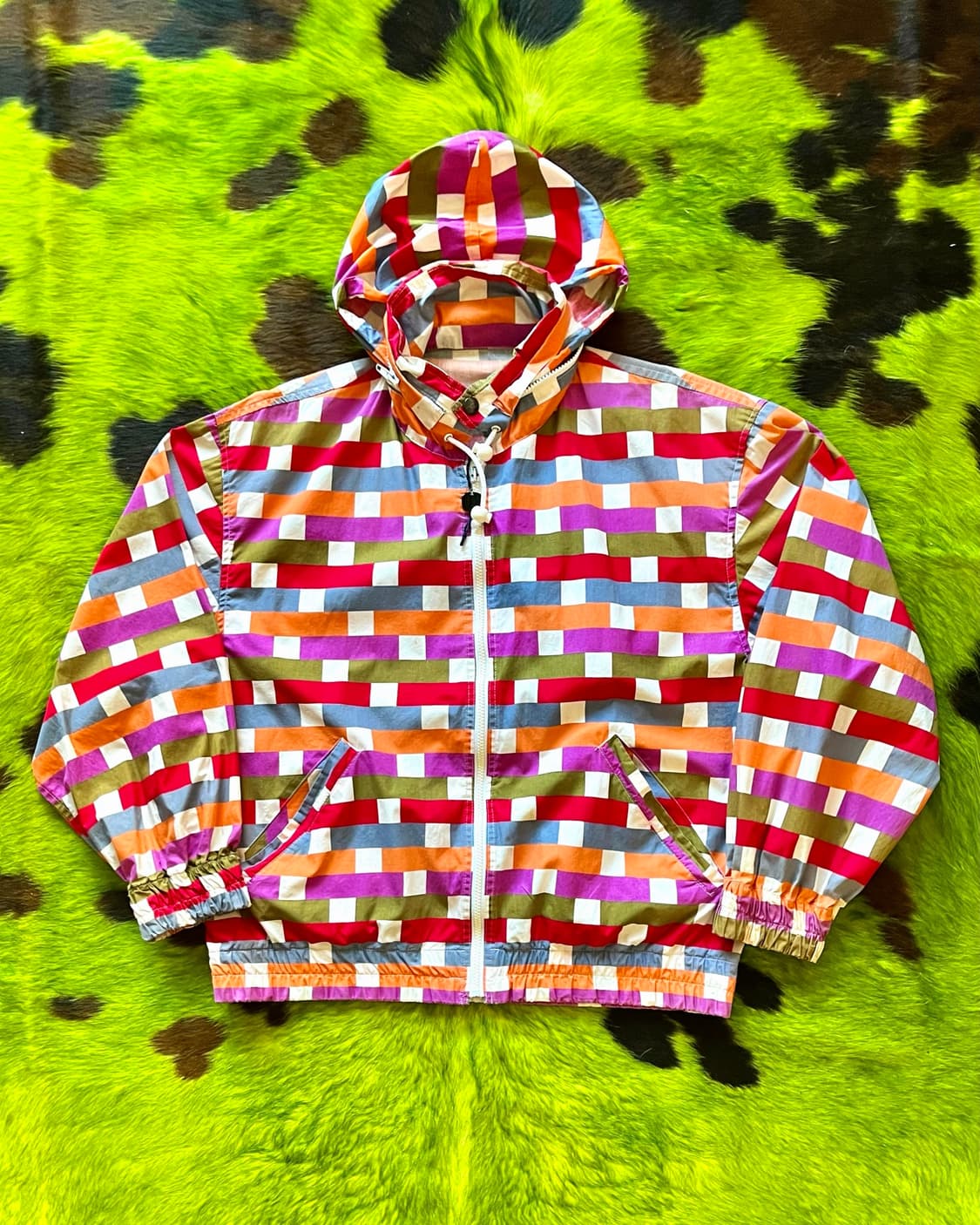 1990s MISSONI Sport Hoodie Bomber Jacket 상품이미지3