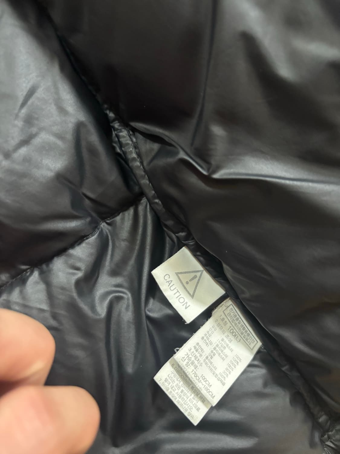 노스페이스 화이트라벨 눕시 L 유광블랙 상품이미지6