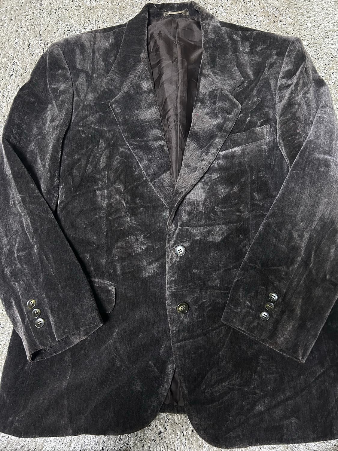 일제 브라운 울 블레이저 105~110 상품이미지1