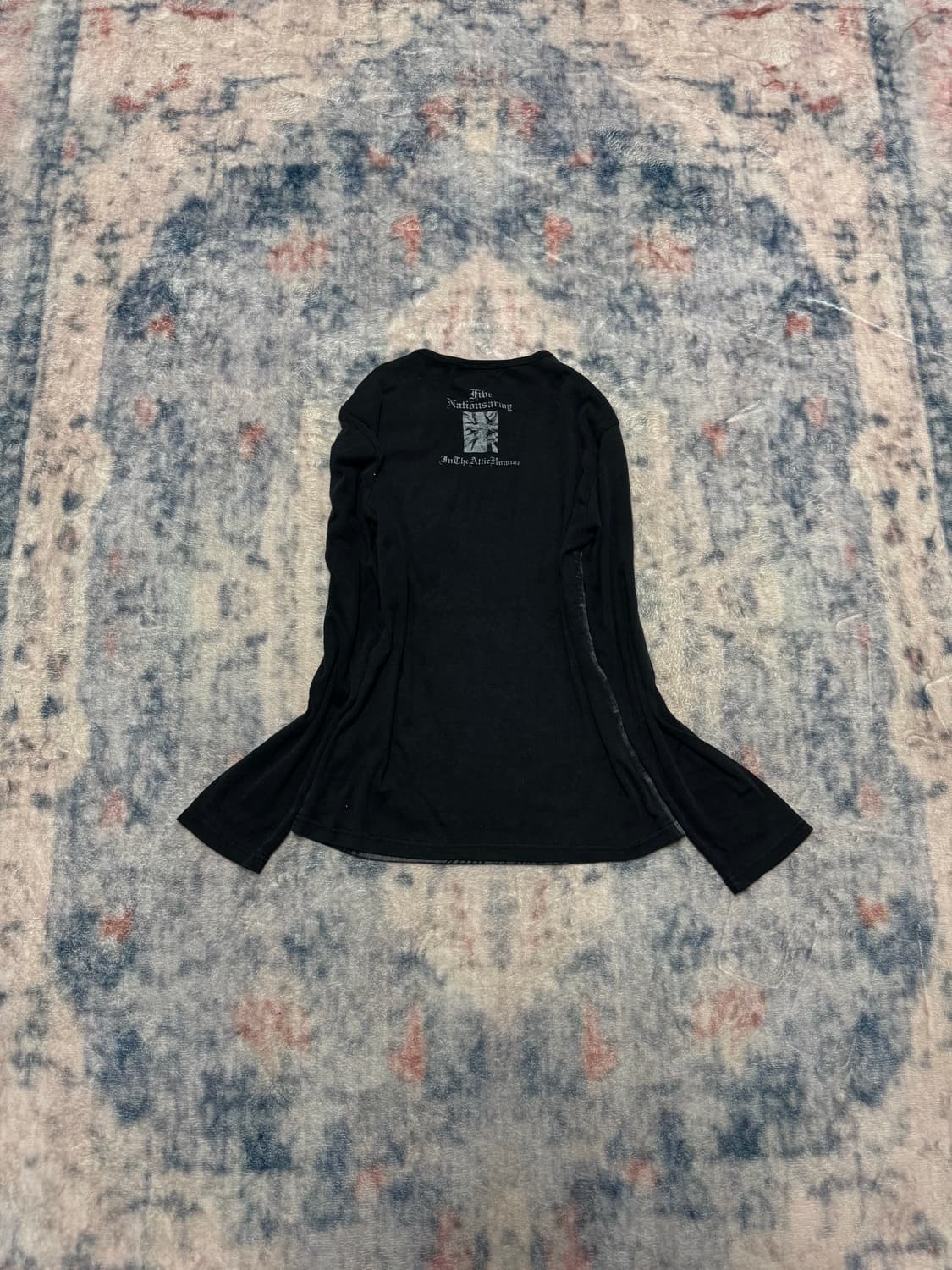 In the attic glitter vkei ribbed cut sew 상품이미지7