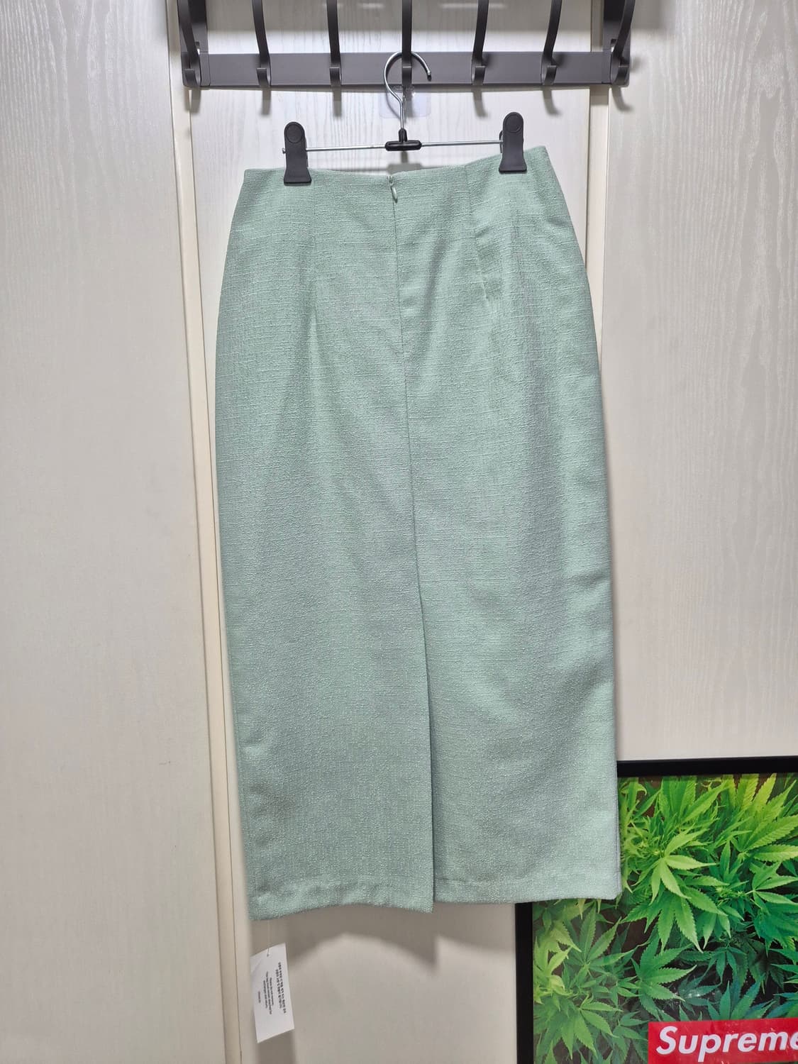 (세일)(새상품)Chlone 민트 트위드 셋업 스커트 상품이미지10