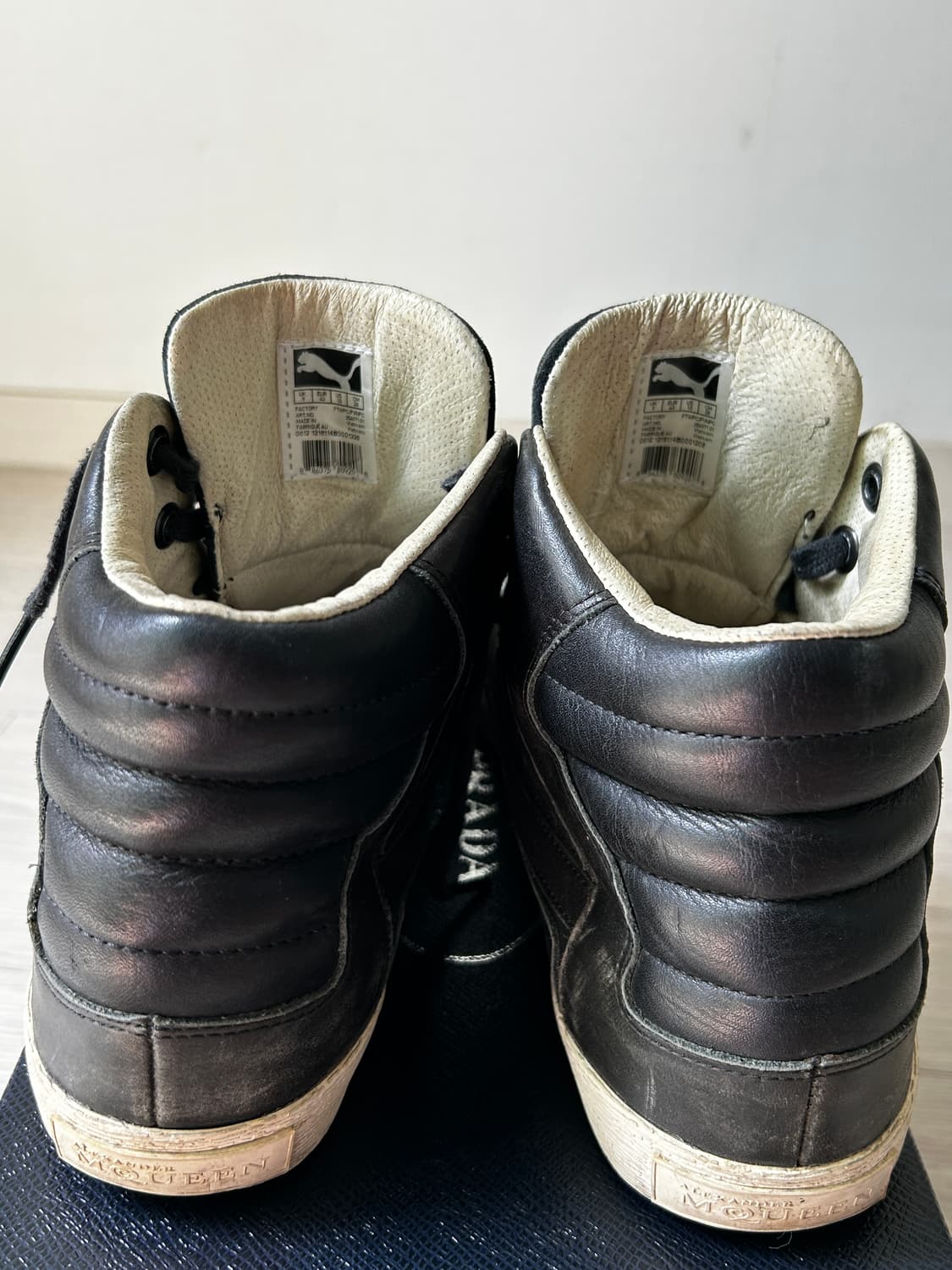 알렉산더맥퀸x퓨마 하이탑 스니커즈 상품이미지7