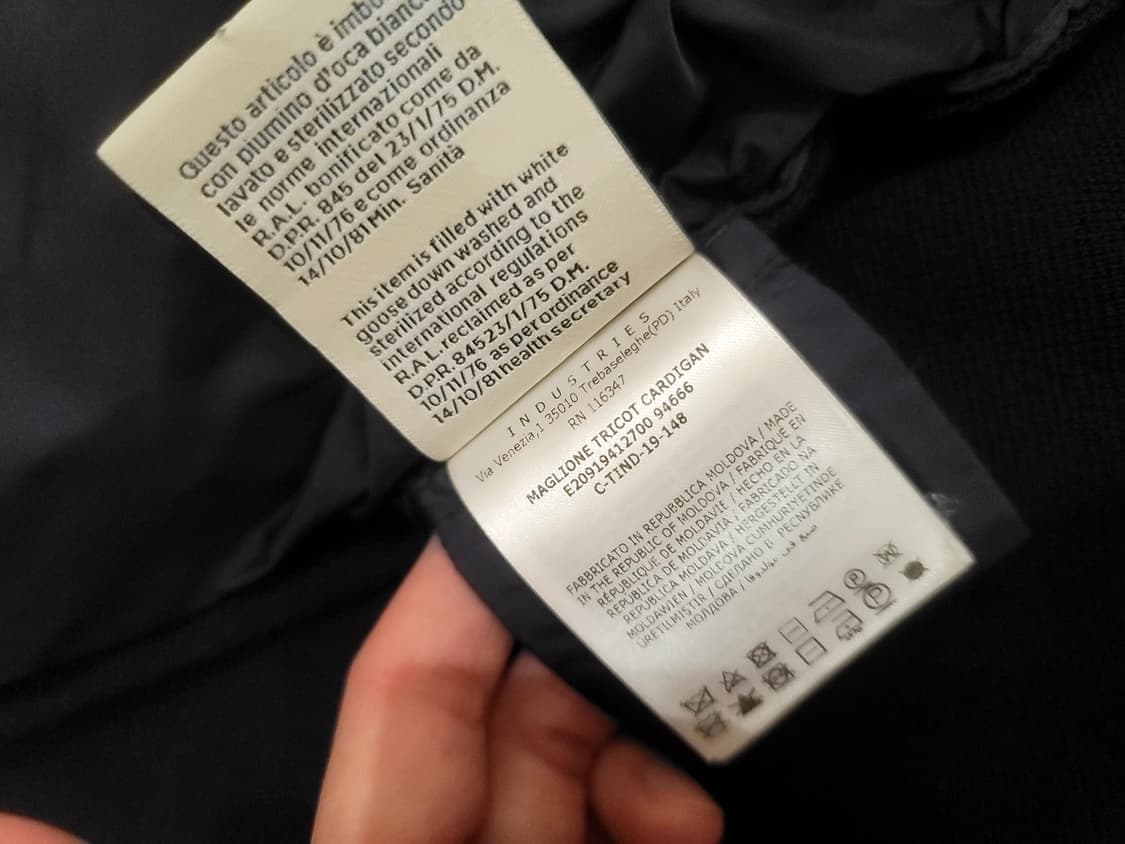 몽클레어 니트 패딩 xl (국내 100~103) 상품이미지4